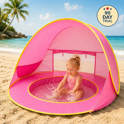 SplashBub™ Baby Beach Tent with Built-In Pool