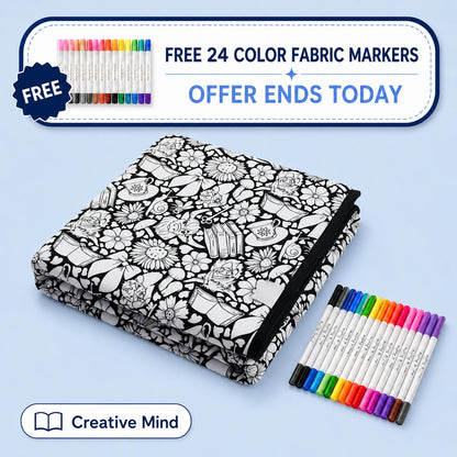 Color Your Own Cozy Blanket