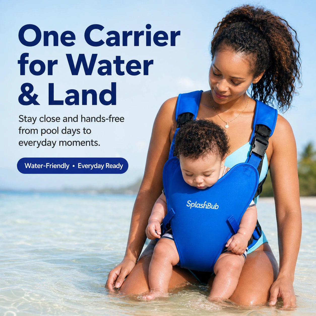 SplashBub™ Water & Land Baby Carrier