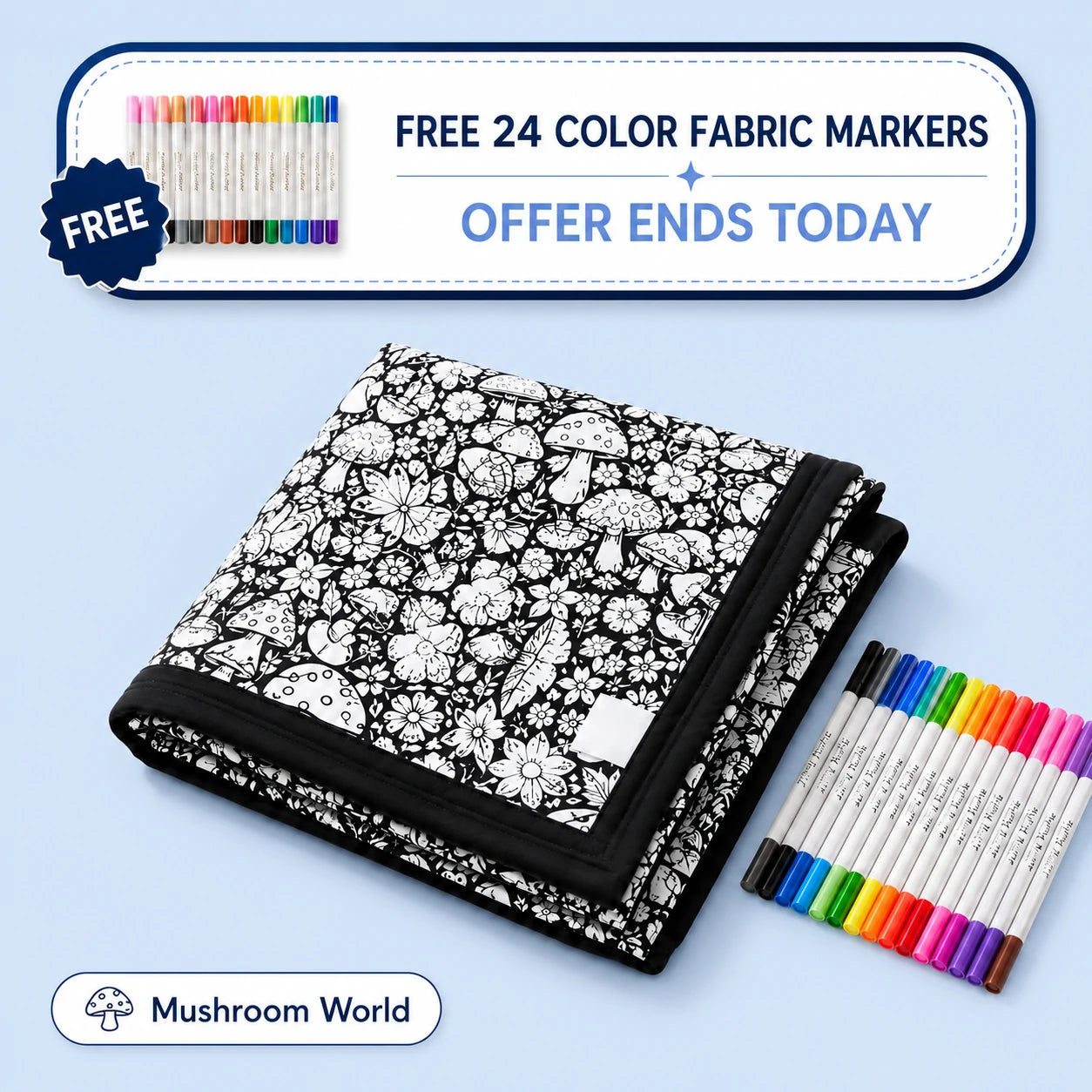 Color Your Own Cozy Blanket