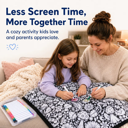 Color Your Own Cozy Blanket