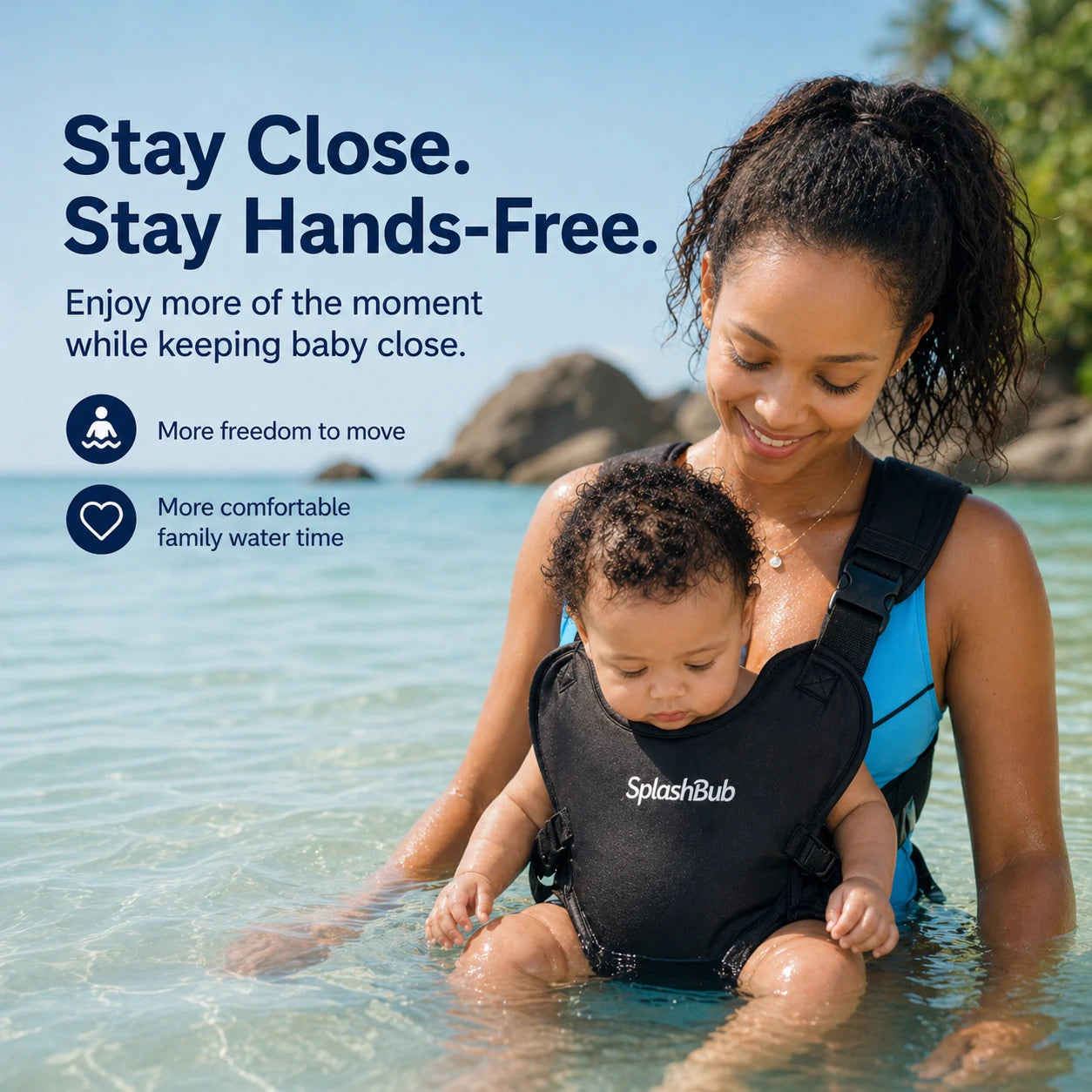 SplashBub™ Water & Land Baby Carrier