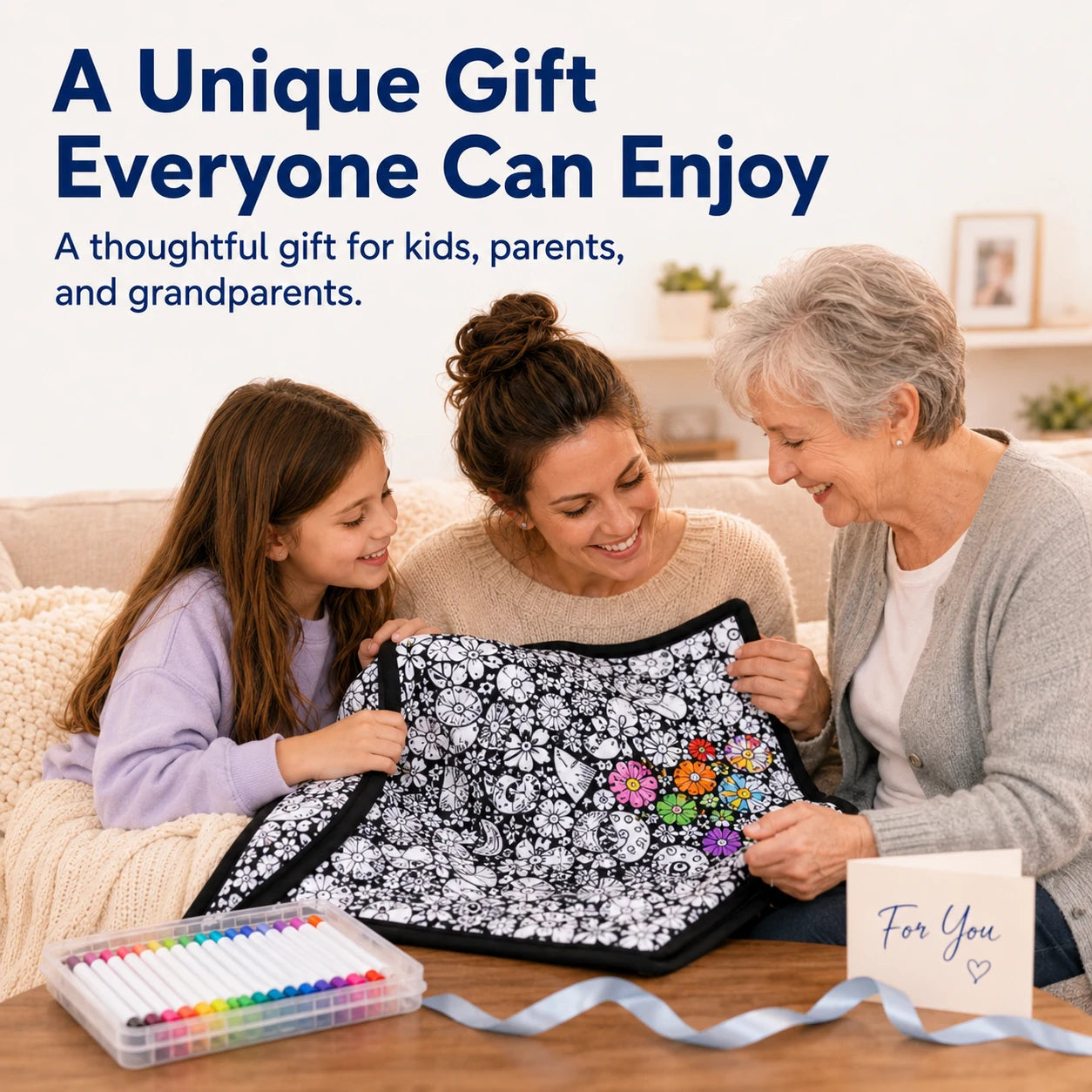Color Your Own Cozy Blanket